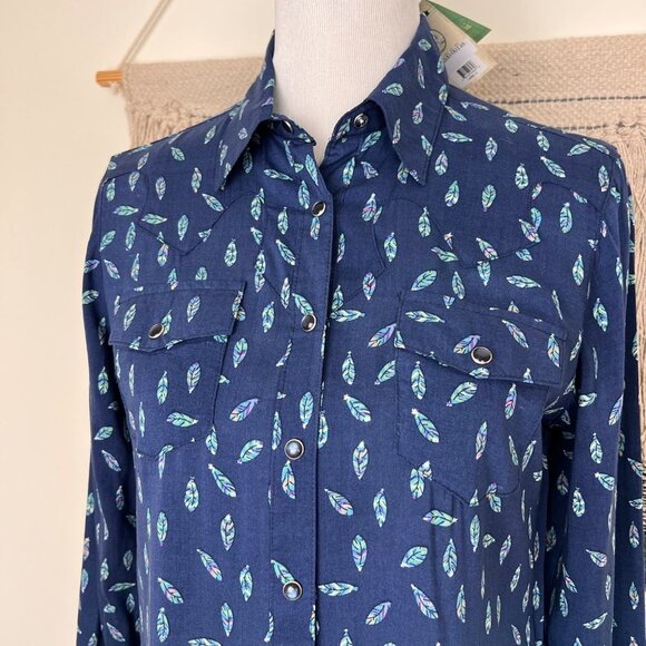 Roper Women's Pearl Snap Up 350 Size Small NWT - Picture 5 of 11